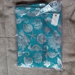 Ocean Themed small pouch in turquoise